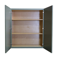 Load image into Gallery viewer, Newtown Jade Green 36"H Double Doors Wall Cabinets