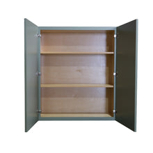 Load image into Gallery viewer, Newtown Jade Green 36"H Double Doors Wall Cabinets