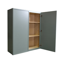 Load image into Gallery viewer, Newtown Jade Green 36"H Double Doors Wall Cabinets