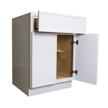 Load image into Gallery viewer, Newtown Origami White Single Drawer Double Doors Bases