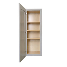 Load image into Gallery viewer, Shaker Gray Finish 42"H Single Door Wall Cabinets