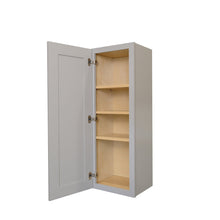 Load image into Gallery viewer, Shaker Gray Finish 42"H Single Door Wall Cabinets