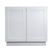 Load image into Gallery viewer, Shaker White Full Height Door Bases-2Doors