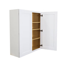 Load image into Gallery viewer, Shaker White 42"H Double Doors Wall Cabinets