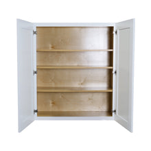 Load image into Gallery viewer, Shaker White 42"H Double Doors Wall Cabinets
