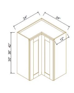 Classic Chocolate Easy Reach Wall Cabinets