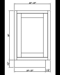 Inset Origami White Base Decorative Panels