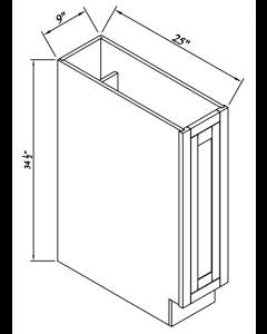 Inset Origami White Spice Rack Base