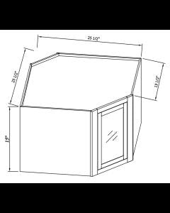 Inset Origami White 15