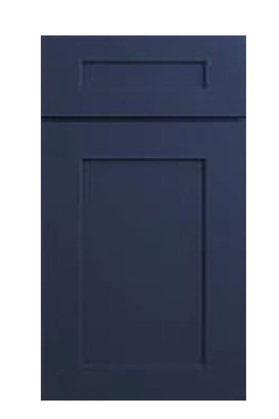 Navy Blue Shaker Wall Deco Door Panel - Sample Door