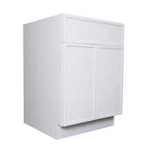 Load image into Gallery viewer, Newtown Origami White Sink Bases-2 Doors 1 False Drawer
