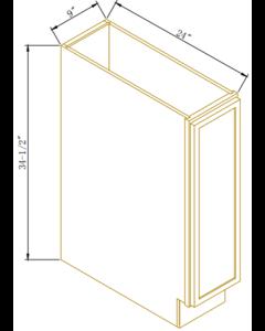 Newtown Origami White Single Door Tray Base