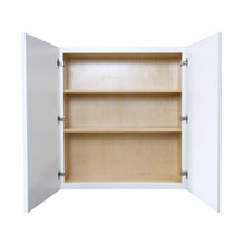 Load image into Gallery viewer, Newtown Origami White 30&quot;H Double Door Wall Cabinet
