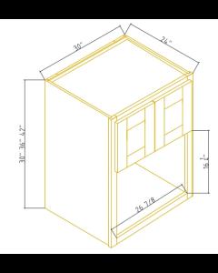 Shaker Gray Finish 24