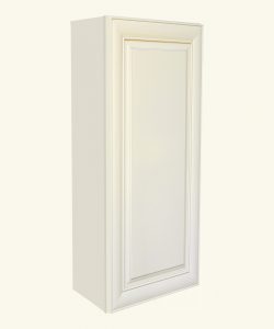 AWxW2130   Ready to Assemble 21x30x12 in.  Wall Cabinet with 1-Door and Adjustable Shelves inAntique White