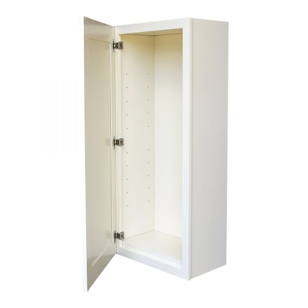 AWxW1842   Ready to Assemble 18x42x12 in.  Wall Cabinet with 1-Door and Adjustable Shelves inAntique White