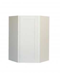 wall angle corner with single door and 2 adjustable shelves